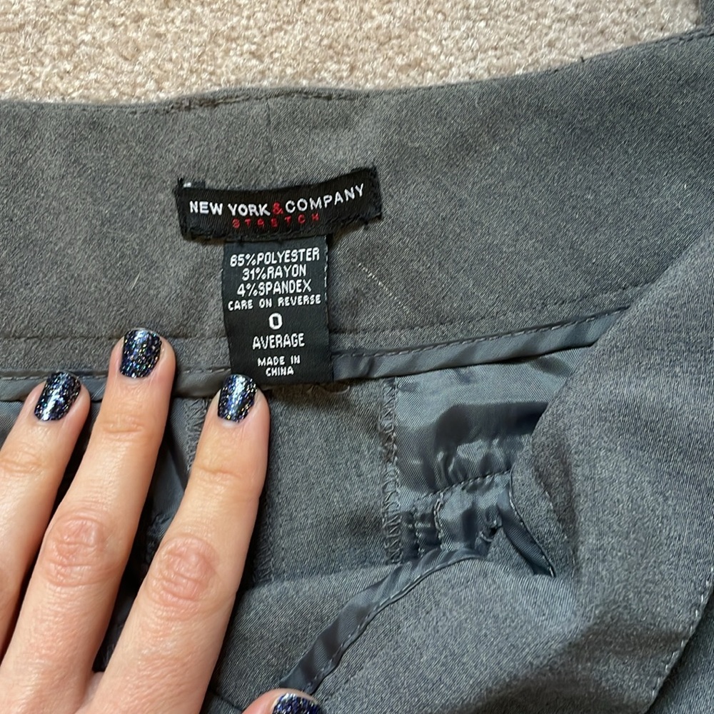 New York and Company Wide Leg Dress Pants - Picture 5 of 5
